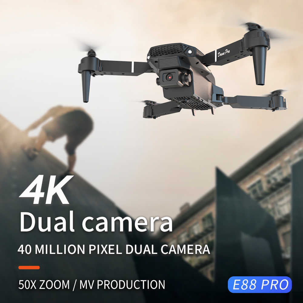Nuevo Dron RC Profesional E88  - Drone Camera Professional reseña y precio