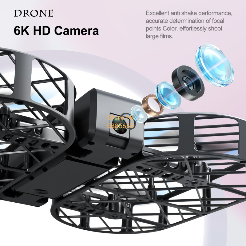 Cámara HD 8K 360 °   Protecció - Drone Camera Hd reseña y precio