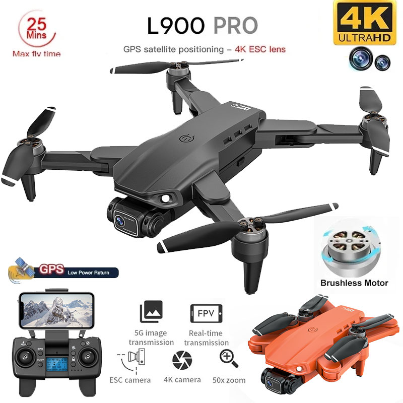 L900 Pro GPS Drone 4K profesio - Drone Camera Professional reseña y precio