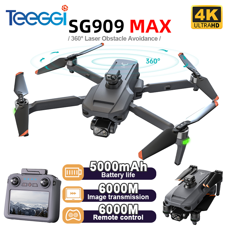 Teeggi SG909 MAX GPS Drone con - Drone Camera 4K reseña y precio