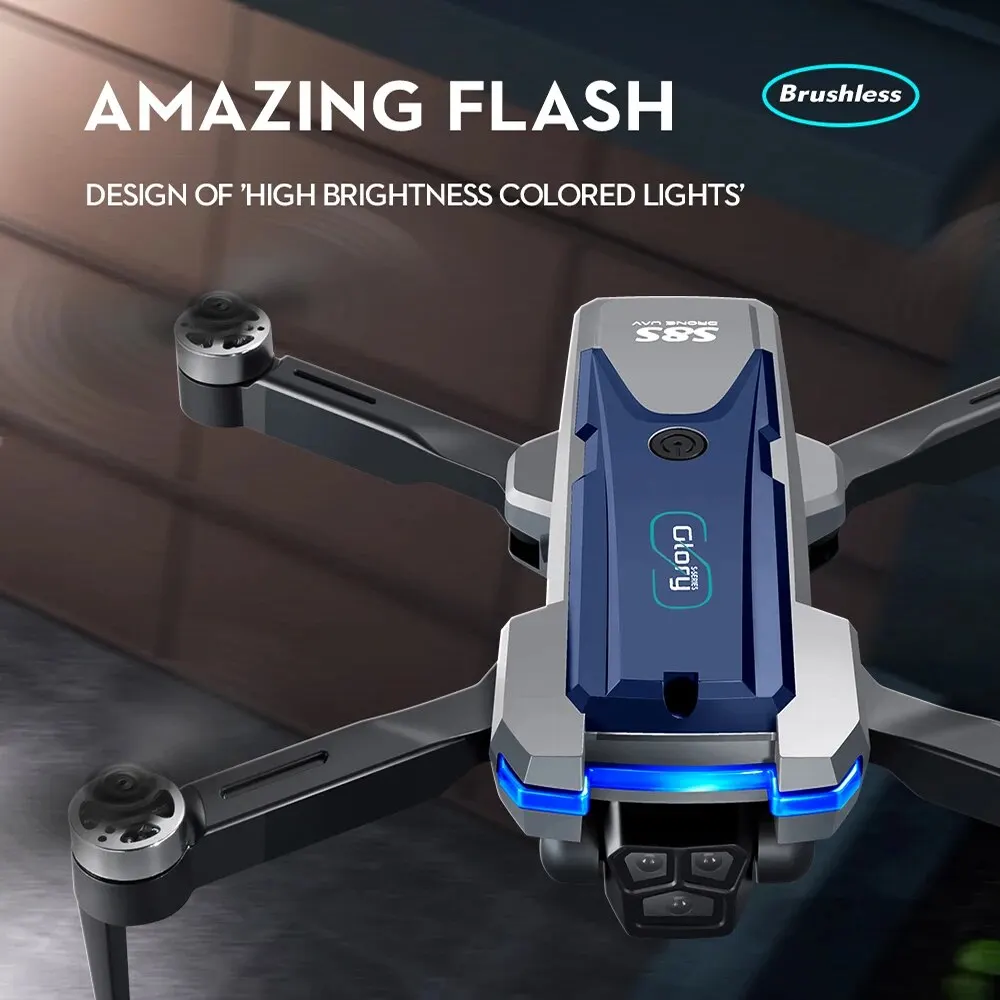 Dron plegable S8S con GPS, 5G, - Drone Camera Hd reseña y precio